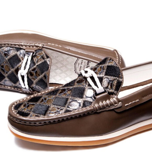 Business casual leather shoes